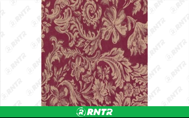  Damask Linen - Bordeaux - 132in Round – For rent in englewood, colorado – Allwell Rents | RNTR.com – Image 1