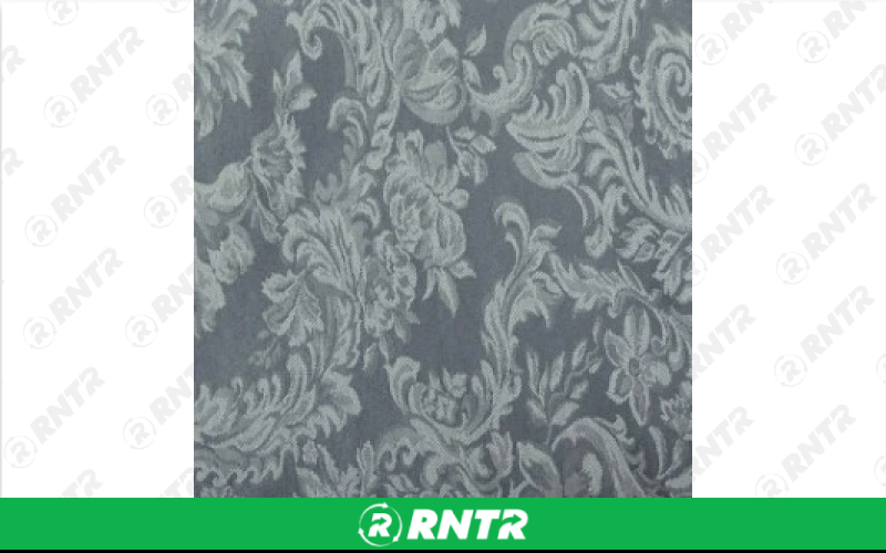  Damask Linen - Pewter - 96in Round – For rent in englewood, colorado – Allwell Rents | RNTR.com – Image 1