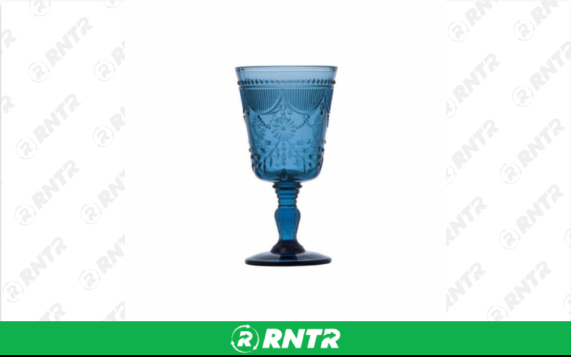 Generic DEBUTANTE GOBLET BLUE 10oz. – For rent in Mount Airy, North Carolina – Cooke Rentals MA | RNTR.com – Image 1 of 1