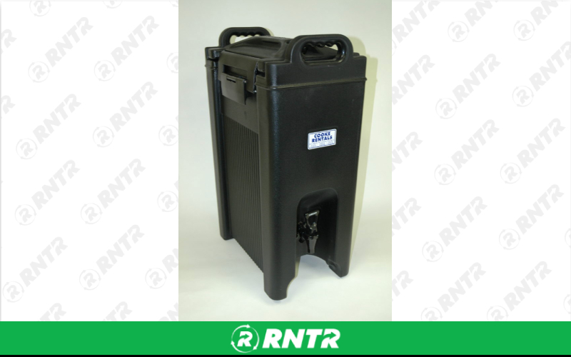 Generic DISPENSER BLACK 5GAL INSULATED BEV – For rent in Mount Airy, North Carolina – Cooke Rentals MA | RNTR.com – Image 1 of 1