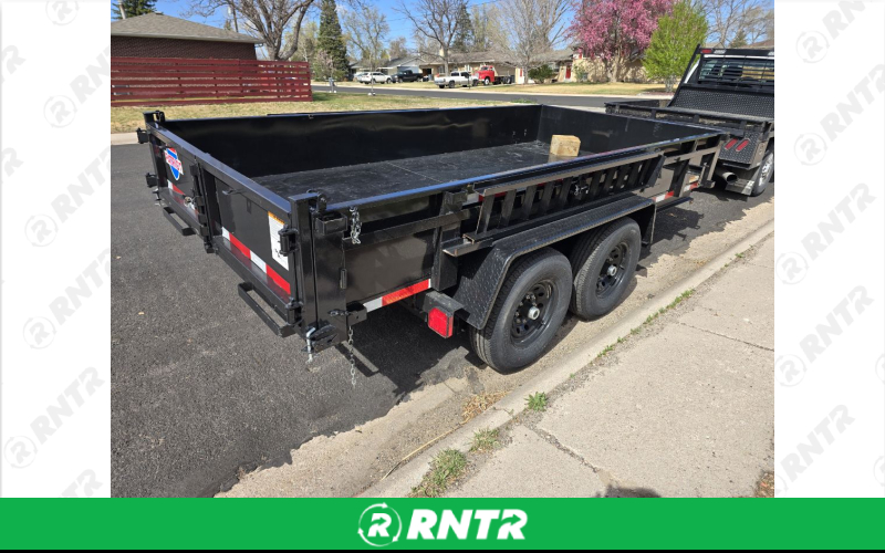 Patriot  Dump Trailer – For rent in Cheyenne, Wyoming – Backyard Rentals  | RNTR.com – Image 4 of 5