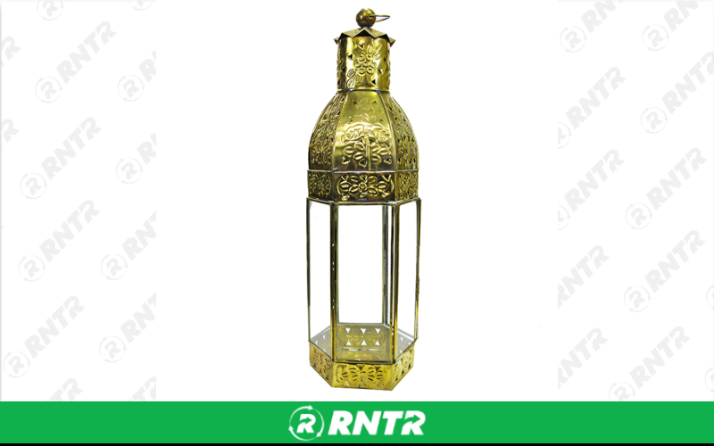 Generic Embossed Brass Lantern – 19 – For rent in Portland, Oregon – Peter Corvallis Productions | RNTR.com – Image 1