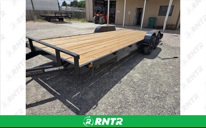 Carry On Flat Bed Trailer – For rent in Cheyenne, Wyoming – Backyard Rentals  | RNTR.com – Image 2 of 4