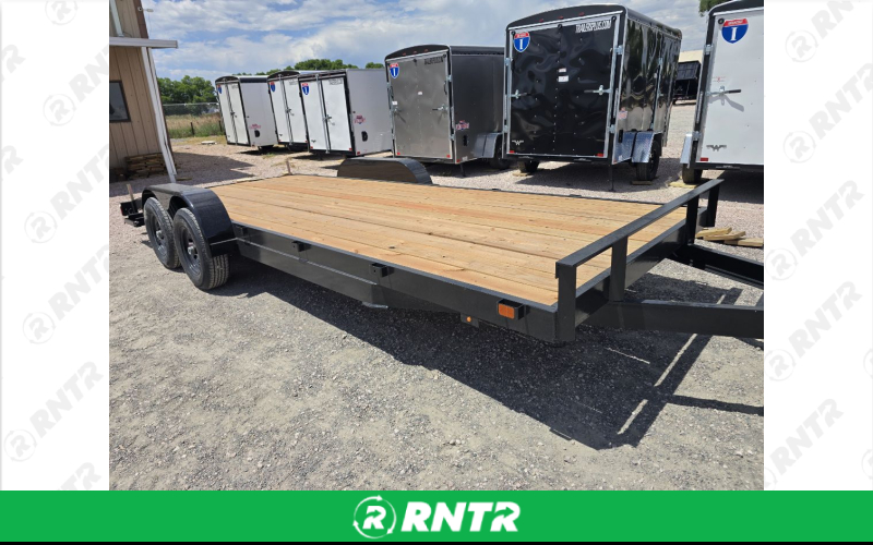 Carry On Flat Bed Trailer – For rent in Cheyenne, Wyoming – Backyard Rentals  | RNTR.com – Image 4 of 4