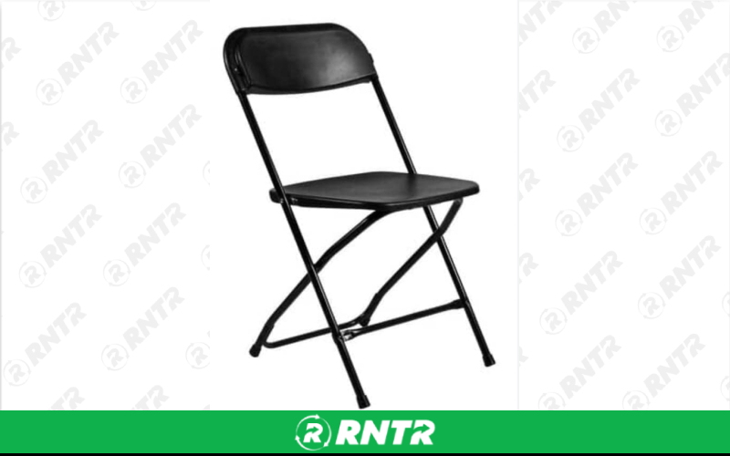 Generic Folding Chairs (Poly Black) – For rent in allendale, michigan – Allendale Ace | RNTR.com – Image 1