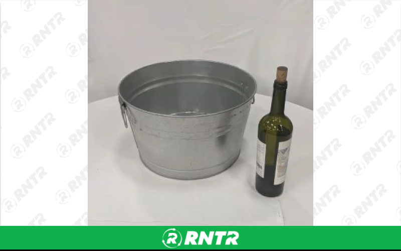 Galvanized Table Top Tub – For rent in Englewood, Colorado – Allwell Rents | RNTR.com – Image 1