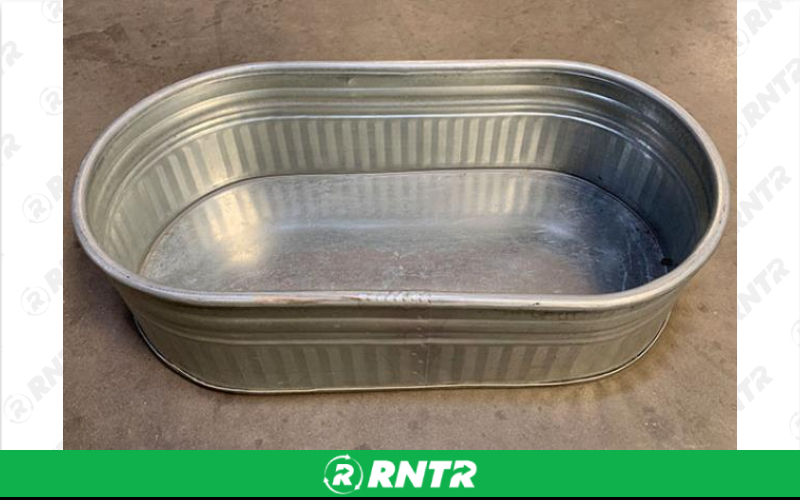 Generic GALVANIZED TUB - REGULAR – For rent in Fresno, California – Expo Party Rentals | RNTR.com – Image 1 of 1