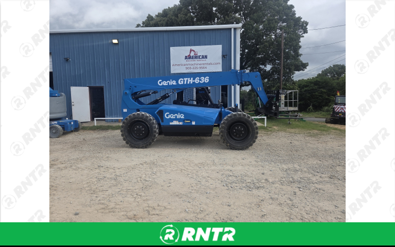 Genie Genie GTH-636 Telehandler – For rent in athens, texas – American Machine Rentals | RNTR.com – Image 1