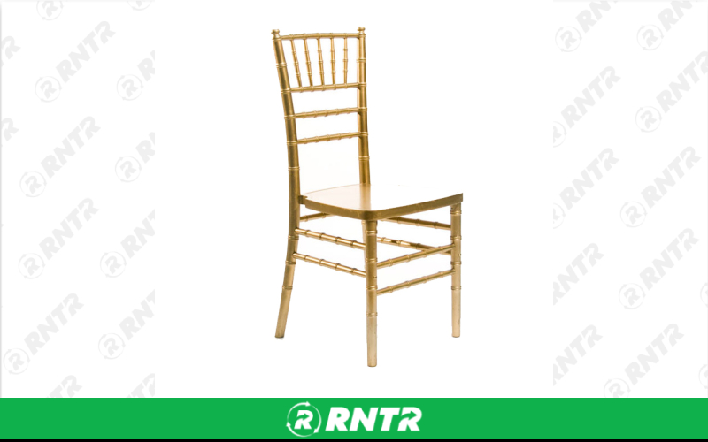 Generic Gold Chiavari Wood Chair with Cushion – For rent in Portland, Oregon – Peter Corvallis Productions | RNTR.com – Image 2 of 2