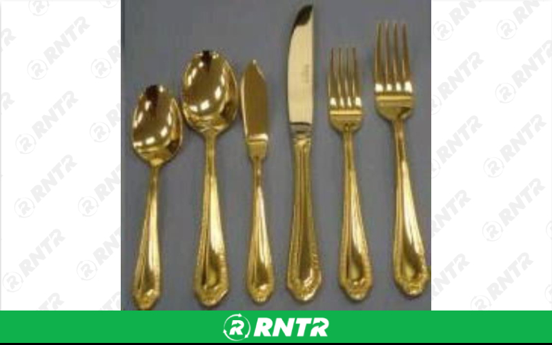 Generic GOLD FIORI DINNER KNIFE – For rent in Mount Airy, North Carolina – Cooke Rentals MA | RNTR.com – Image 1 of 1