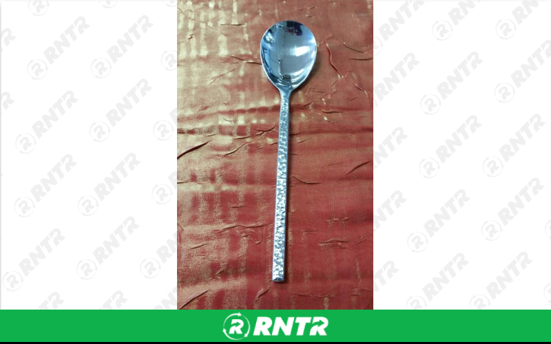 Generic HAMMERED BUFFET SPOON 10 – For rent in Mount Airy, North Carolina – Cooke Rentals MA | RNTR.com – Image 1 of 1