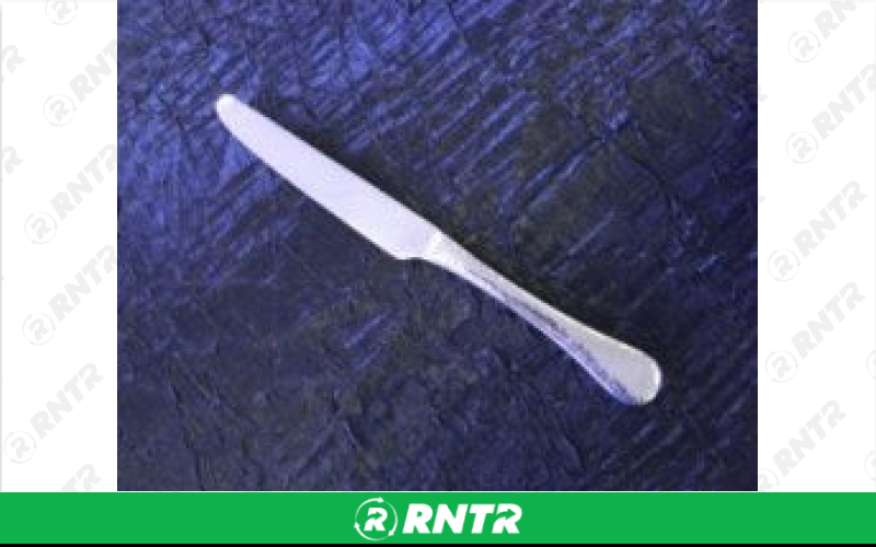 Generic HAMMERED DINNER KNIFE – For rent in Mount Airy, North Carolina – Cooke Rentals MA | RNTR.com – Image 1 of 1