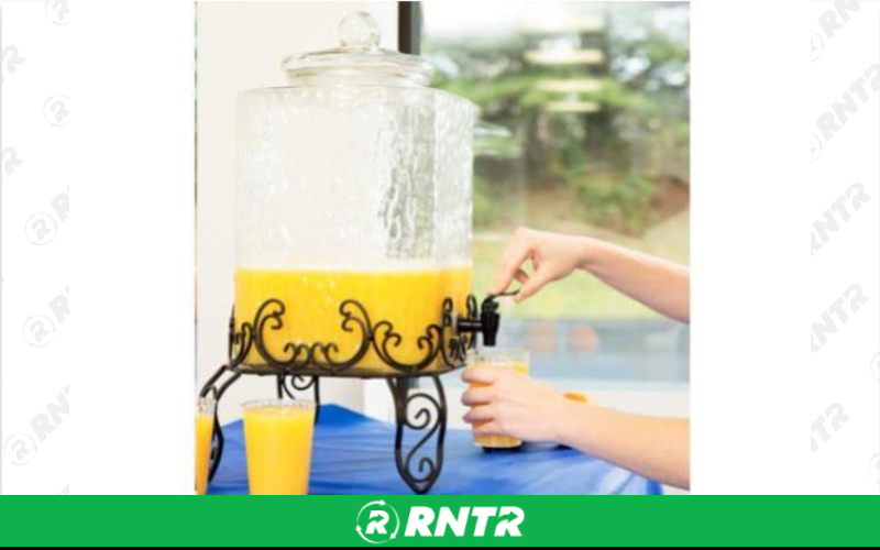Generic HAMMERED GLASS DRINK DISPENSER 5 GALLON – For rent in Fresno, California – Expo Party Rentals | RNTR.com – Image 2 of 2