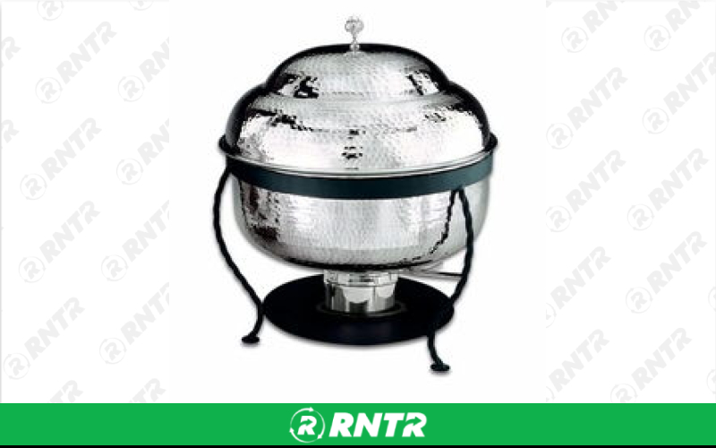 Generic HAMMERED ROUND CHAFER 3QT – For rent in Mount Airy, North Carolina – Cooke Rentals MA | RNTR.com – Image 1 of 1