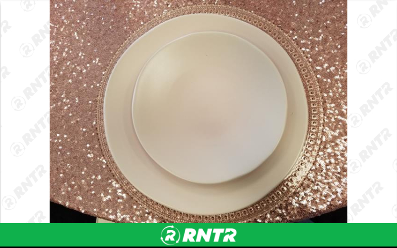 Generic HEIRLOOM BLUSH DINNER PLATE 10.75 – For rent in Mount Airy, North Carolina – Cooke Rentals MA | RNTR.com – Image 1 of 1