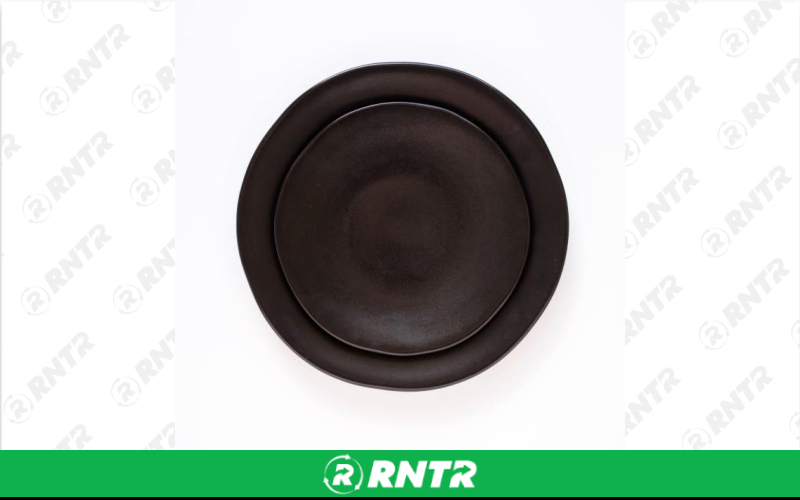 Generic HEIRLOOM CHARCOAL DINNER PLATE 10.75 – For rent in Mount Airy, North Carolina – Cooke Rentals MA | RNTR.com – Image 1 of 1