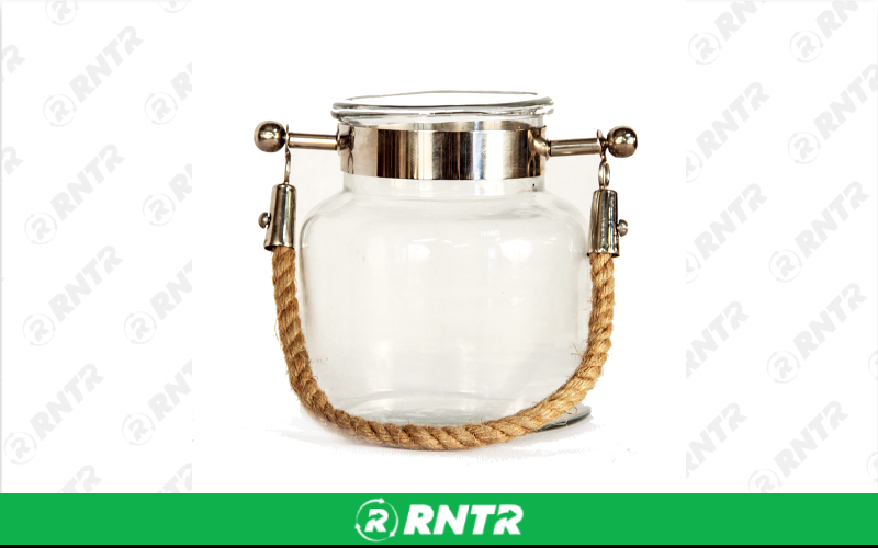 Generic Hemp Handle Lantern - 4in - CE16 – For rent in Portland, Oregon – Peter Corvallis Productions | RNTR.com – Image 1