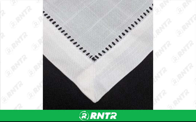  Hemstitch Napkins 22in x 22in - Natural – For rent in englewood, colorado – Allwell Rents | RNTR.com – Image 1