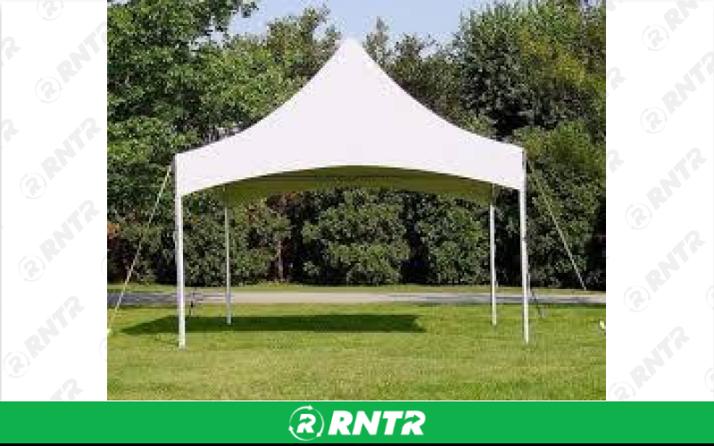 Generic HIGH PEAK TENT 10X10 WHITE – For rent in Mount Airy, North Carolina – Cooke Rentals MA | RNTR.com – Image 1 of 1