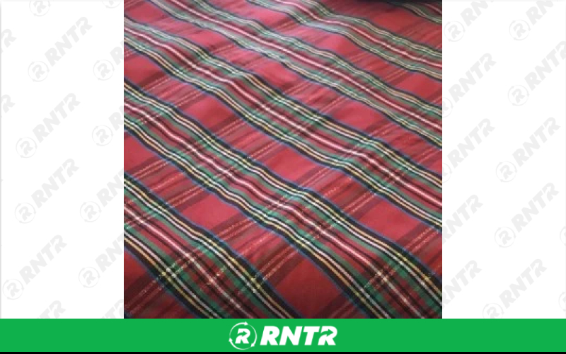 Holiday Plaid - 84in x 84in Overlay – For rent in englewood, colorado – Allwell Rents | RNTR.com – Image 1