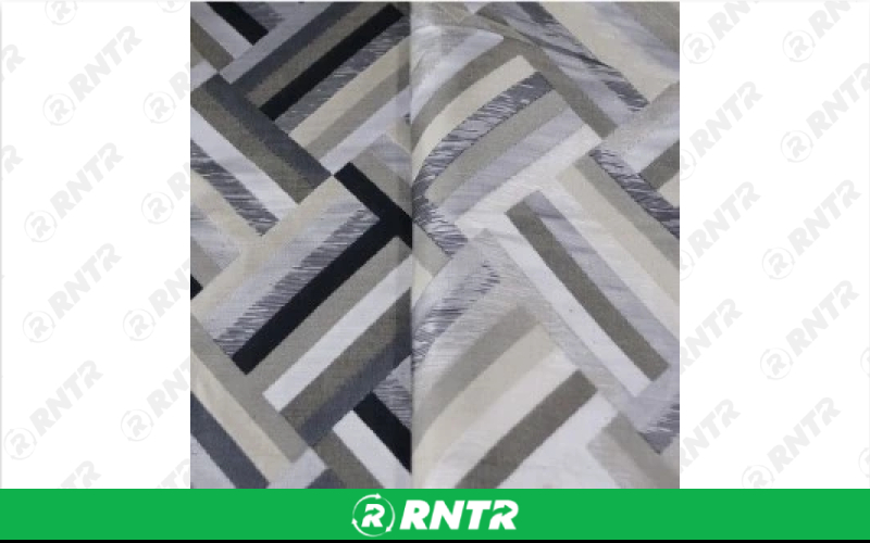 Jaquard Linen - Black Broadway Jaquard - 132in Round – For rent in Englewood, Colorado – Allwell Rents | RNTR.com – Image 1 of 1