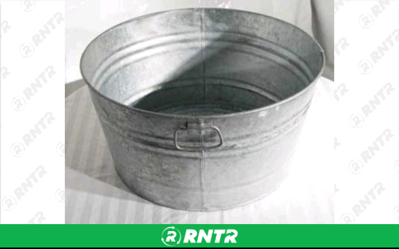 Generic LARGE ROUND GALVANIZED TUB – For rent in Mount Airy, North Carolina – Cooke Rentals MA | RNTR.com – Image 1 of 2