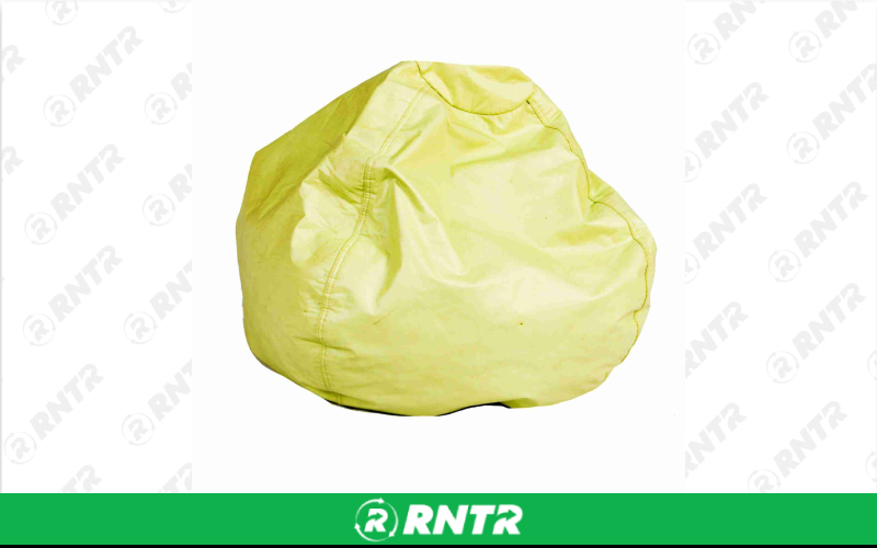 Generic Lime Vinyl Classic Bean Bag Chair – For rent in Portland, Oregon – Peter Corvallis Productions | RNTR.com – Image 1 of 1