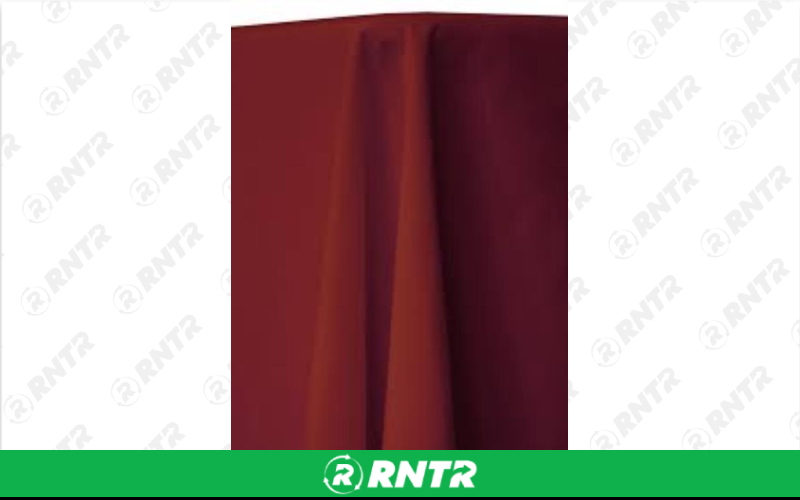 Generic LINEN VANTAGE 20x20 BURGUNDY NAPKIN – For rent in Fresno, California – Expo Party Rentals | RNTR.com – Image 2 of 2