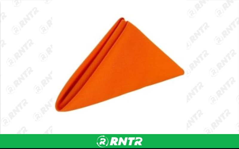Generic LINEN VANTAGE 20x20 ORANGE NAPKIN – For rent in Fresno, California – Expo Party Rentals | RNTR.com – Image 1 of 1