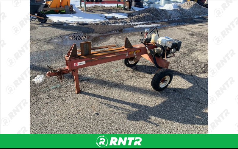 Generic Log Splitter 24 - Red - 2 Ball - Horizontal – For rent in allendale, michigan – Allendale Ace | RNTR.com – Image 1