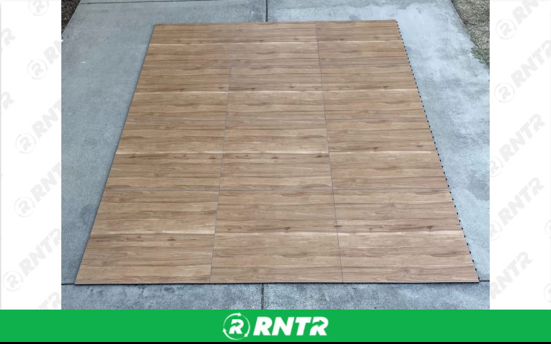 First Dance Maple Dance Floor - 3' x 3' Panel – For rent in Rocklin, California – First Dance Dance Floors | RNTR.com – Image 2 of 3