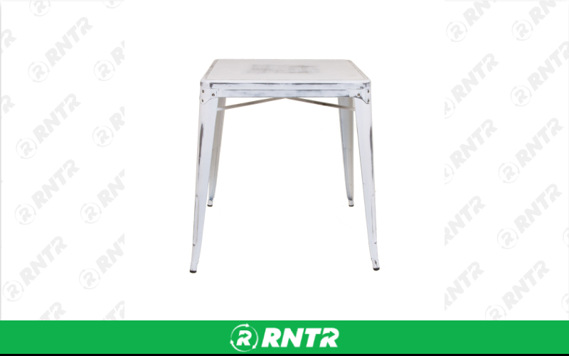 Generic Metal Square Table – For rent in Portland, Oregon – Peter Corvallis Productions | RNTR.com – Image 1 of 1