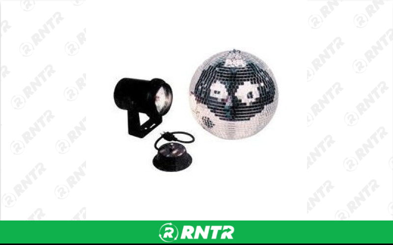 Generic MIRROR BALL W/LIGHTS 16 DIAMETER – For rent in Mount Airy, North Carolina – Cooke Rentals MA | RNTR.com – Image 1 of 1