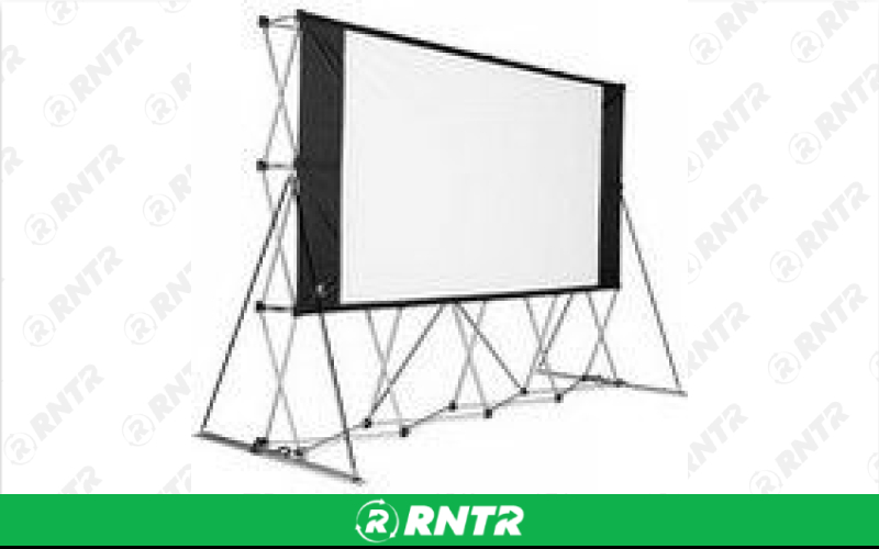 Generic MOVIE SCREEN 9'X 12' – For rent in Mount Airy, North Carolina – Cooke Rentals MA | RNTR.com – Image 1 of 1