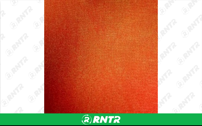  Organza Linen - Flame - 84in x 84in Overlay – For rent in englewood, colorado – Allwell Rents | RNTR.com – Image 1