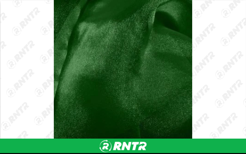 Organza Linen - Hunter - 8in x 110in Chair Tie – For rent in Englewood, Colorado – Allwell Rents | RNTR.com – Image 1 of 1