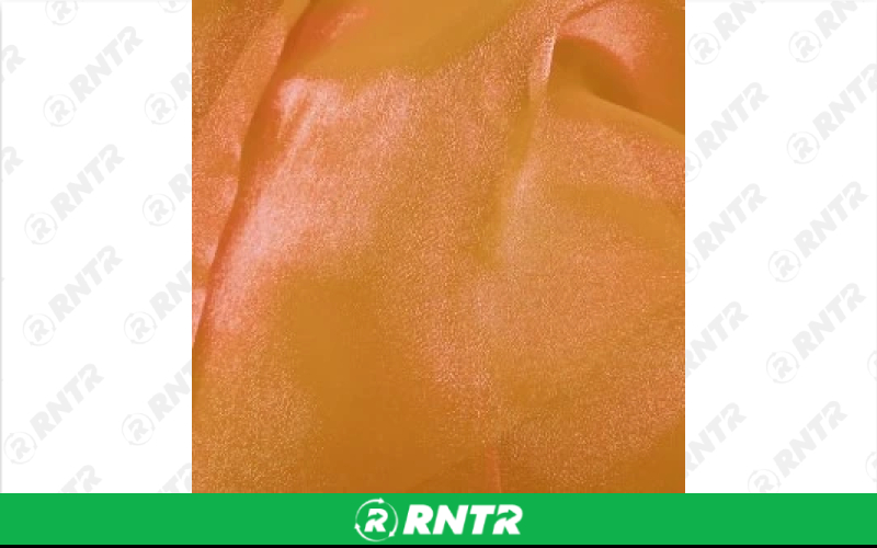  Organza Linen - Orange - 8in x 110in Chair Tie – For rent in englewood, colorado – Allwell Rents | RNTR.com – Image 1