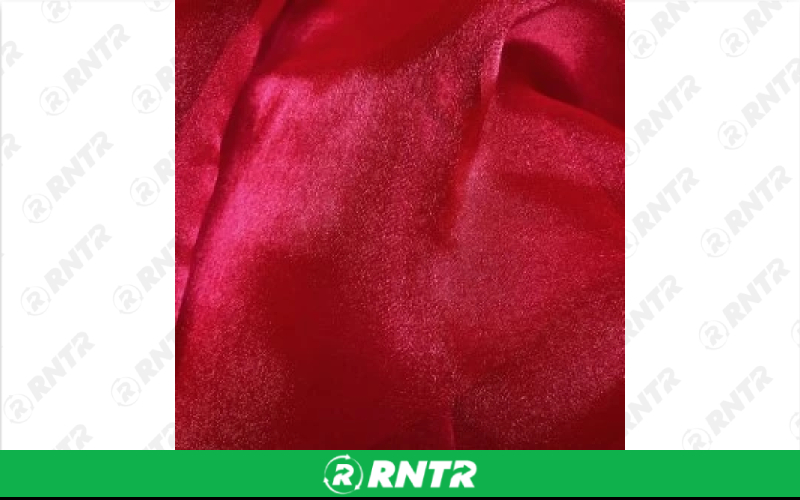  Organza Linen - Red - 8in x 110in Chair Tie – For rent in englewood, colorado – Allwell Rents | RNTR.com – Image 1