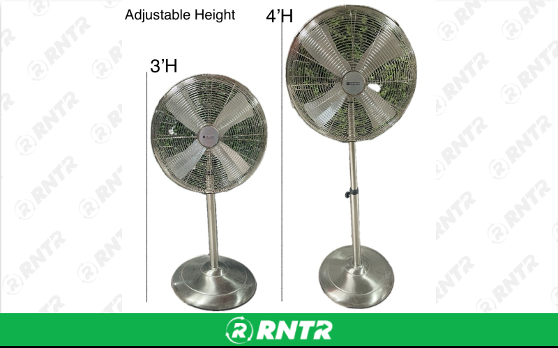 Generic Oscillating Pedestal Fan -  24 RD – For rent in Portland, Oregon – Peter Corvallis Productions | RNTR.com – Image 2 of 2