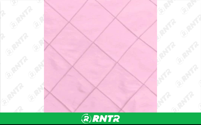  Pintuck Linen - Bubblegum Pink - 90in x 132in Banquet – For rent in englewood, colorado – Allwell Rents | RNTR.com – Image 1