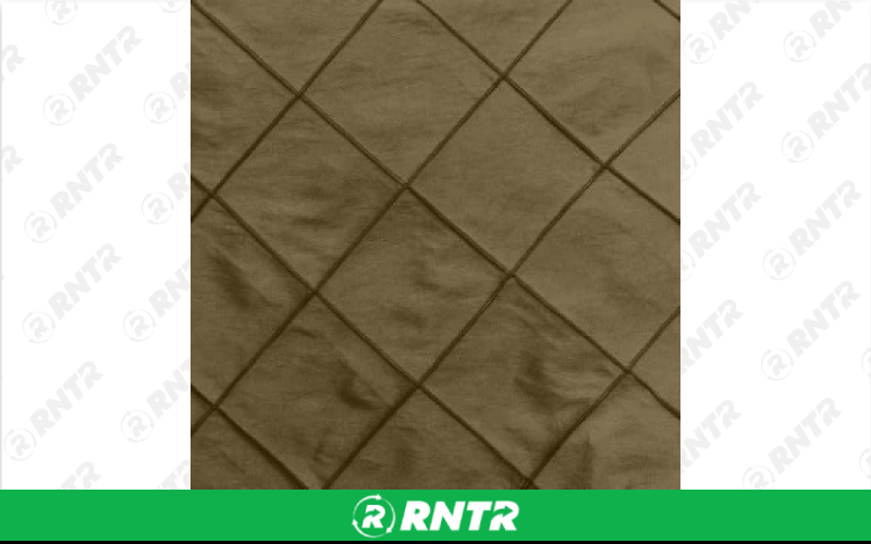  Pintuck Linen - Burnt Gold - 60in x 120in – For rent in Englewood, Colorado – Allwell Rents | RNTR.com – Image 1 of 1