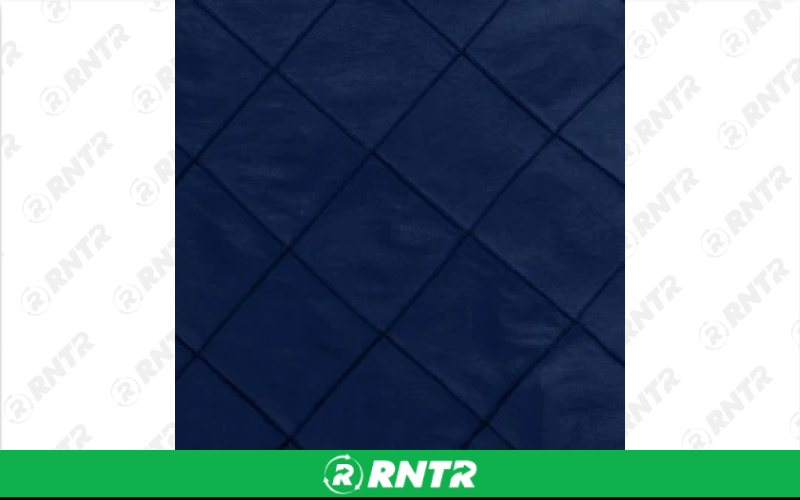  Pintuck Linen - Royal Blue - 108in Round – For rent in englewood, colorado – Allwell Rents | RNTR.com – Image 1
