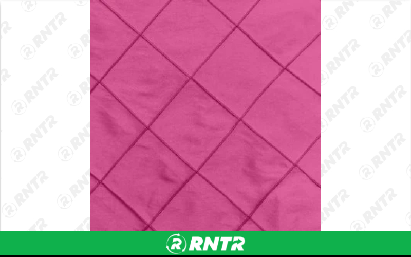  Pintuck Linen - Watermelon - 13in x 120in Runner – For rent in englewood, colorado – Allwell Rents | RNTR.com – Image 1