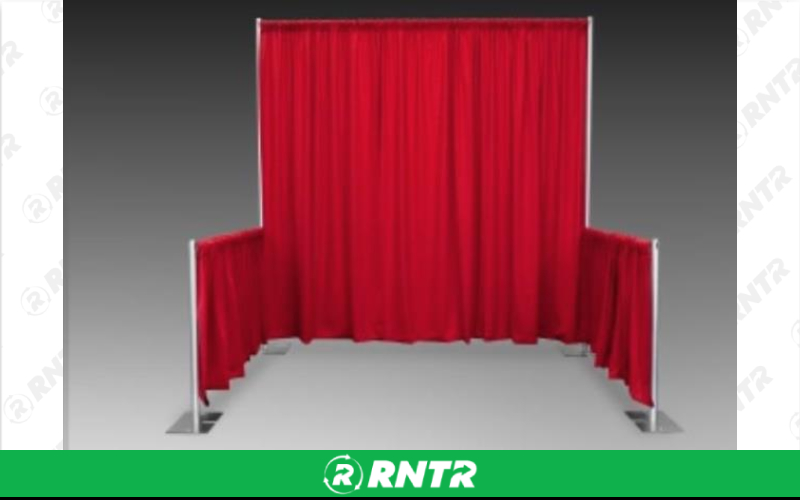 Generic Pipe & Drape- 18' x 10' Section – For rent in Fresno, California – Expo Party Rentals | RNTR.com – Image 2 of 3