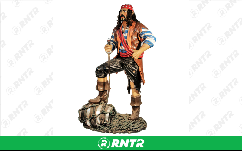 Generic Pirate Foot on Barrel -  6ft – For rent in Portland, Oregon – Peter Corvallis Productions | RNTR.com – Image 1