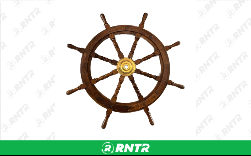 Generic Pirate Ship Wheel -  5ft – For rent in Portland, Oregon – Peter Corvallis Productions | RNTR.com – Image 1
