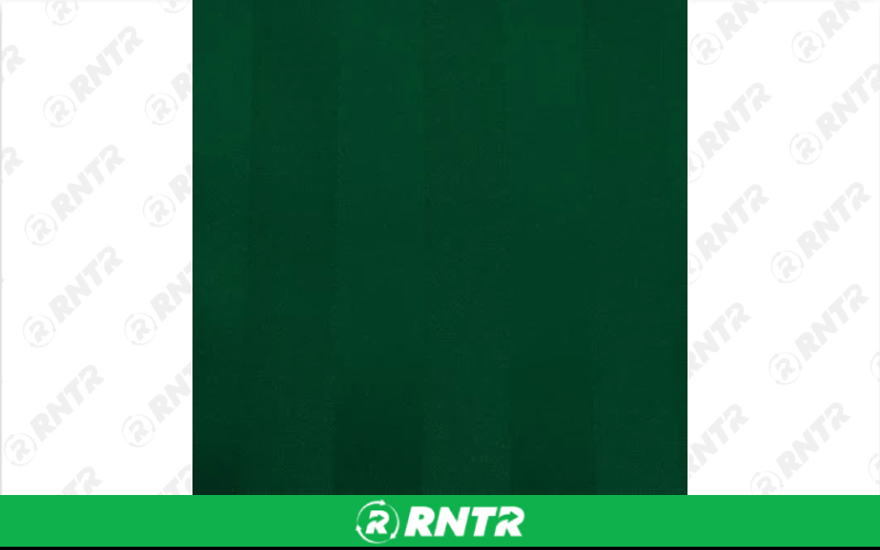  Polystripe Linen - Hunter - 90in x 156in Banquet – For rent in Englewood, Colorado – Allwell Rents | RNTR.com – Image 1 of 1