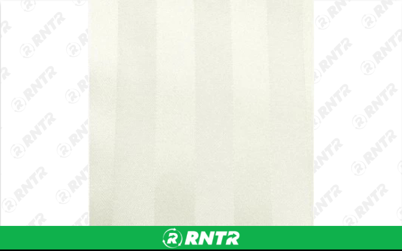  Polystripe Linen - Ivory - 90in x 132in Banquet – For rent in englewood, colorado – Allwell Rents | RNTR.com – Image 1