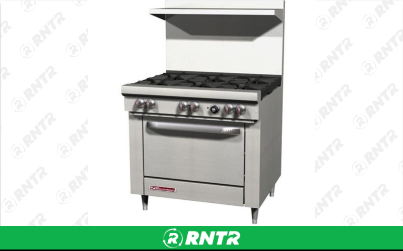 Generic RANGE OVEN 6 BURNER – For rent in Mount Airy, North Carolina – Cooke Rentals MA | RNTR.com – Image 1 of 1