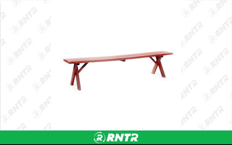 Generic Redwood Picnic Bench – For rent in Portland, Oregon – Peter Corvallis Productions | RNTR.com – Image 1 of 1
